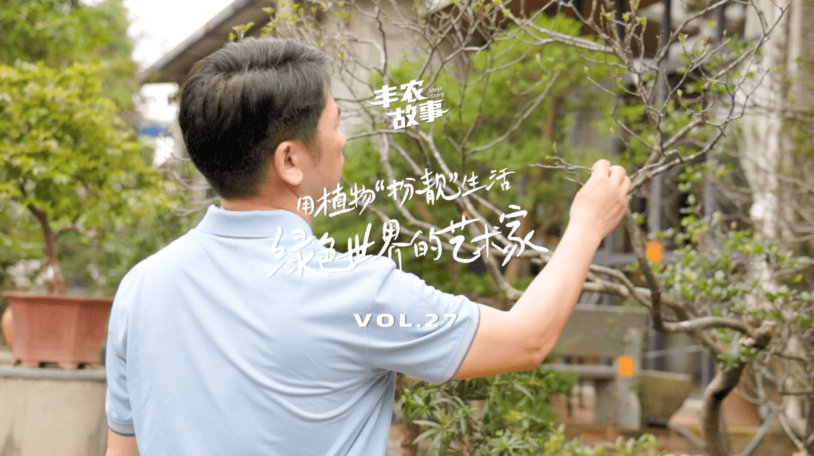 17年，他用一草一木去点亮了一个个家。